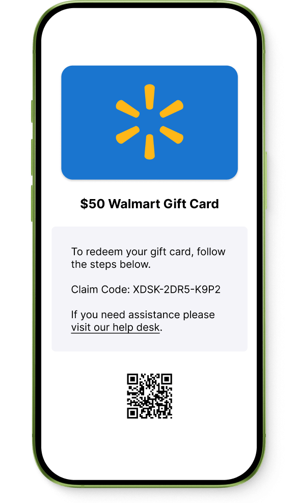 Bulk Walmart Gift Cards - Fast Delivery, No Fees - Giftogram